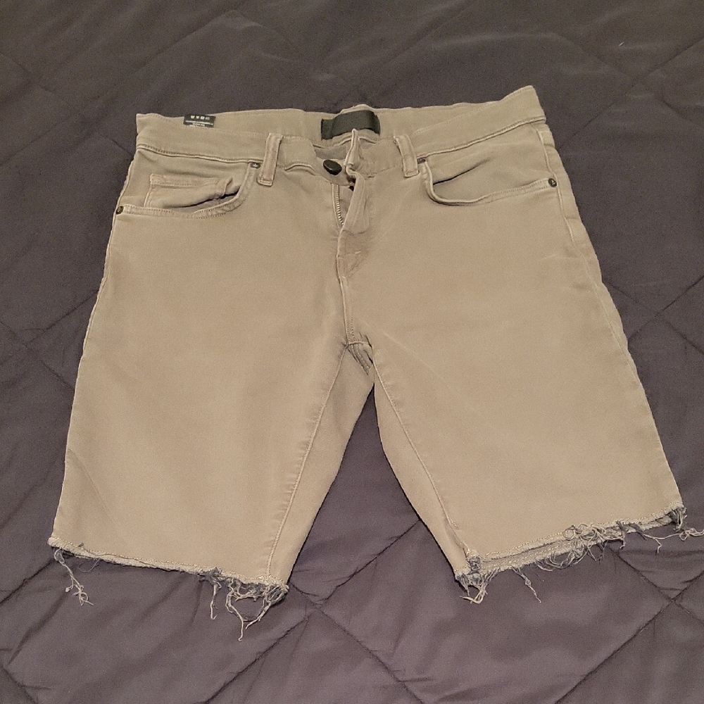 J Brand Tan Jean Shorts for Men